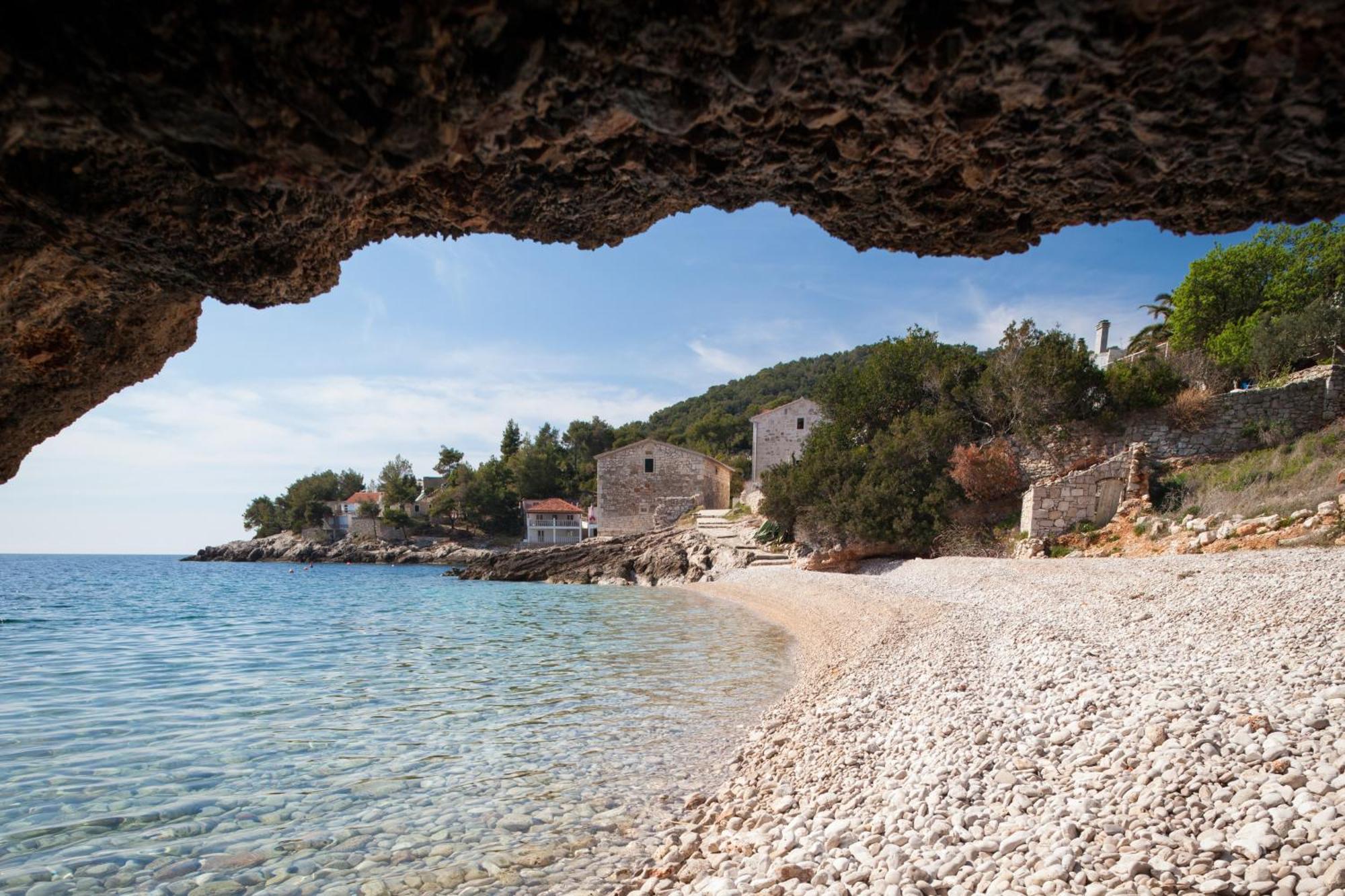Seaside House For Families With Children Cove Tvrdni Dolac, Hvar - 2057 Gdinj Ngoại thất bức ảnh